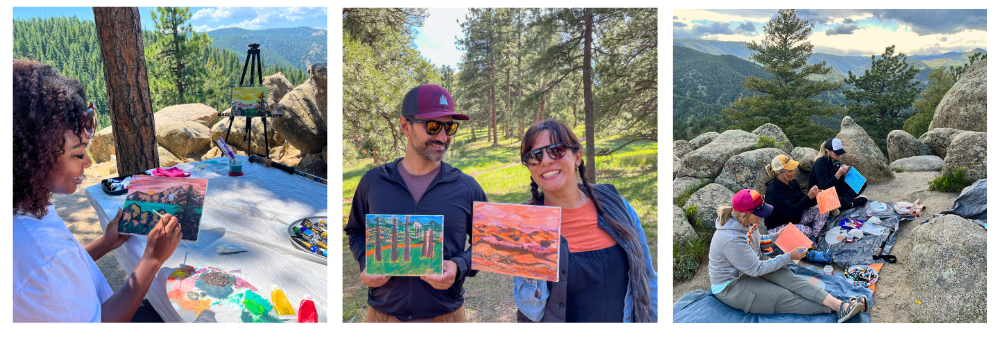 hike and paint Colorado